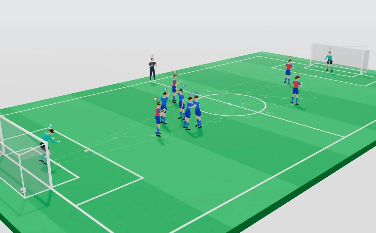 O jogo que fecha o treino